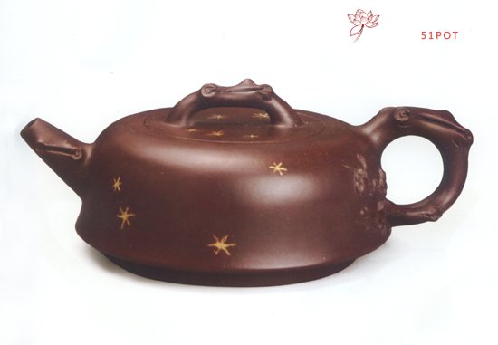 紫砂壶图片：踏雪寻梅 - 宜兴紫砂壶网