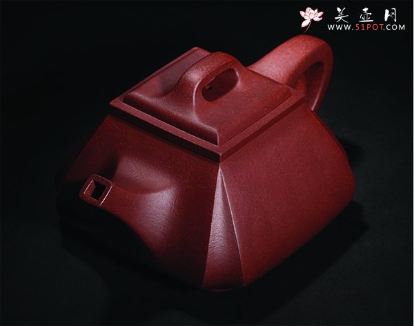 紫砂壶图片：抽角石瓢 - 宜兴紫砂壶网