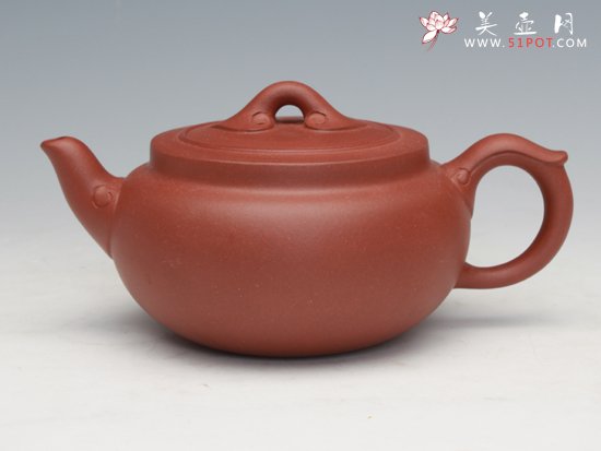 紫砂壶图片：线圆如意  原矿清... - 宜兴紫砂壶网