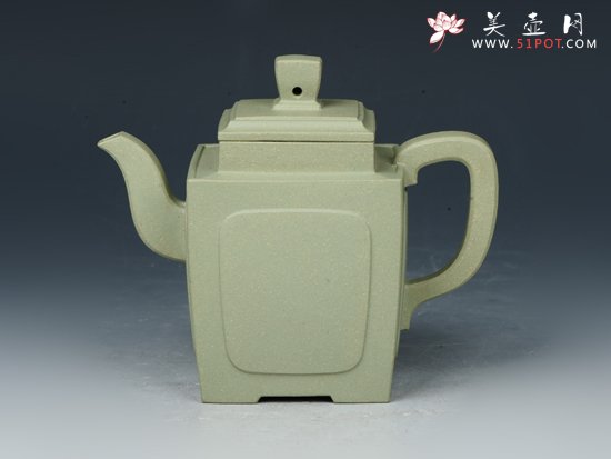 紫砂壶图片：魁四方 - 宜兴紫砂壶网