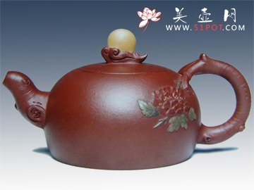 紫砂壶图片：花好月圆 - 宜兴紫砂壶网