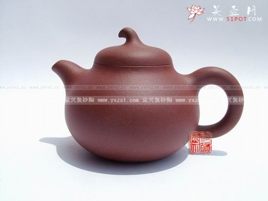 紫砂壶图片：匏珍壶 - 宜兴紫砂壶网