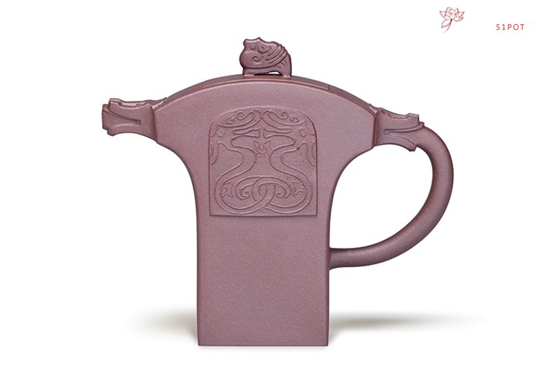 紫砂壶图片：禹王斧 - 宜兴紫砂壶网