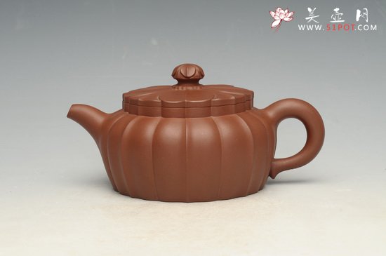 紫砂壶图片：葵八瓣 - 宜兴紫砂壶网