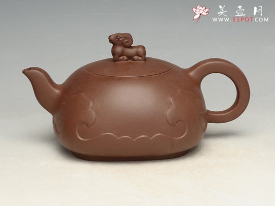 紫砂壶图片：吉祥如意 - 宜兴紫砂壶网