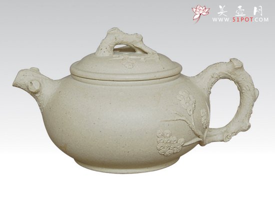 紫砂壶图片：岁寒三友(松)  ... - 宜兴紫砂壶网