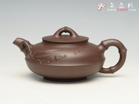 紫砂壶图片：祝福   260cc - 宜兴紫砂壶网