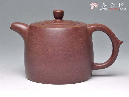 紫砂壶图片：井栏（民国泥）50... - 宜兴紫砂壶网