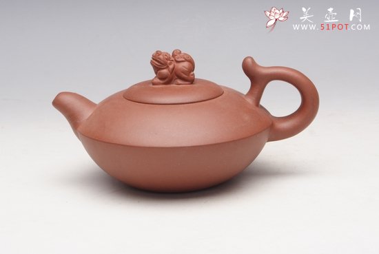 紫砂壶图片：舞狮 - 宜兴紫砂壶网