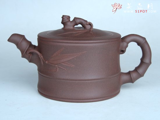紫砂壶图片：竹段 - 宜兴紫砂壶网
