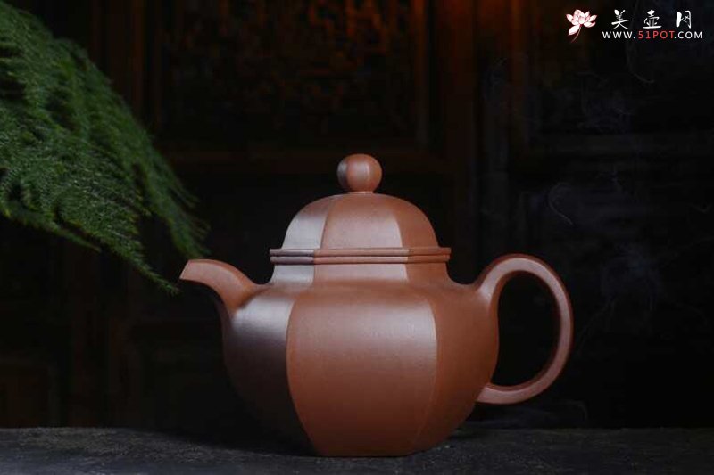 紫砂壶图片：六方掇球 - 宜兴紫砂壶网