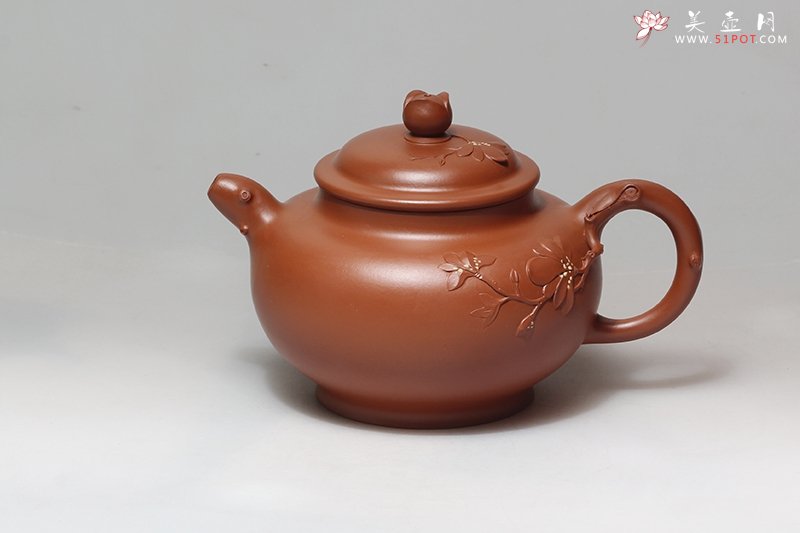 紫砂壶图片：玉兰壶 - 宜兴紫砂壶网
