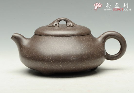 紫砂壶图片：如意石瓢 - 宜兴紫砂壶网