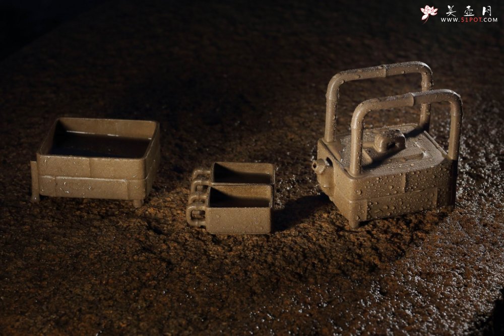 紫砂壶图片：双提壶 - 宜兴紫砂壶网