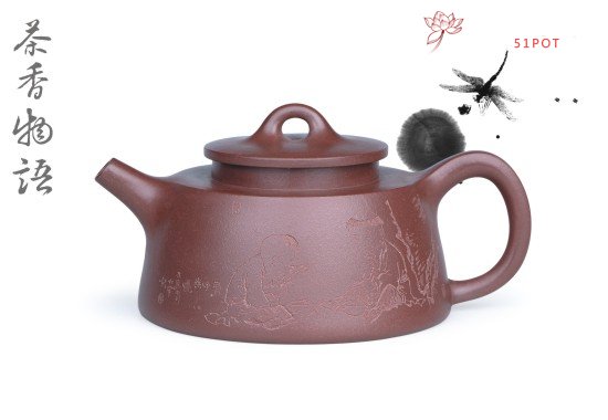 紫砂壶图片：渔罩 - 宜兴紫砂壶网