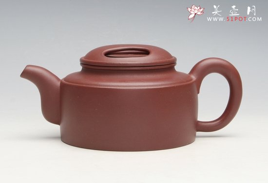 紫砂壶图片：牛盖莲子 - 宜兴紫砂壶网