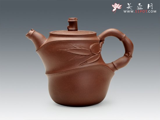 紫砂壶图片：佛肚竹 - 宜兴紫砂壶网