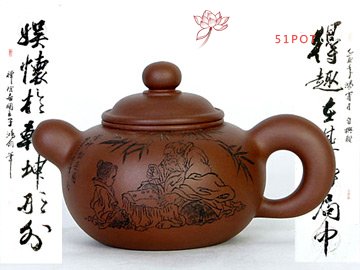 紫砂壶图片：健 - 宜兴紫砂壶网