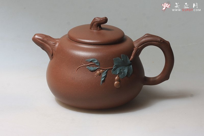 紫砂壶图片：葫芦 - 宜兴紫砂壶网