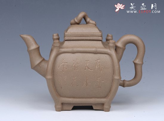 紫砂壶图片：竹鼎 8800元 - 宜兴紫砂壶网