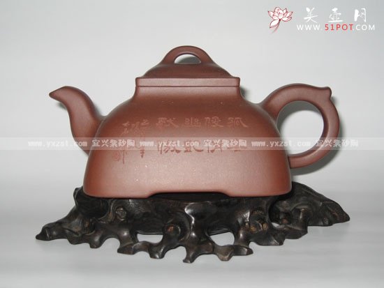 紫砂壶图片：孤菱 - 宜兴紫砂壶网