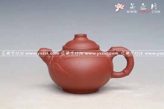 紫砂壶图片：竹海情深 - 宜兴紫砂壶网