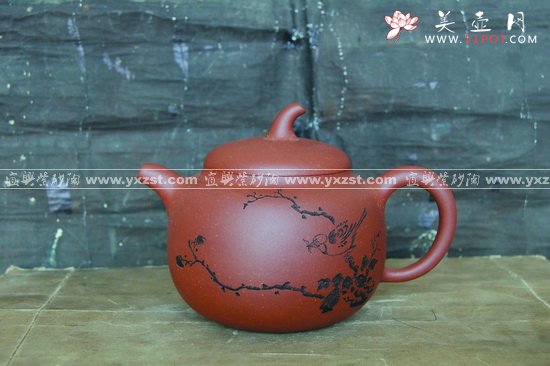 紫砂壶图片：茄段 - 宜兴紫砂壶网