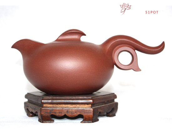 紫砂壶图片：底槽青 和平鸽 - 宜兴紫砂壶网