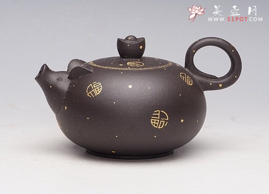 紫砂壶图片：富贵 - 宜兴紫砂壶网