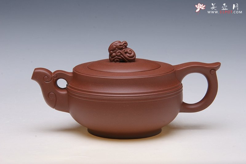 紫砂壶图片：云海游龙壶 - 宜兴紫砂壶网