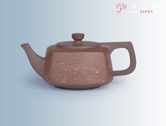 紫砂壶图片：方圆壶 - 宜兴紫砂壶网