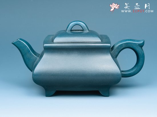 紫砂壶图片：四方碧玉 - 宜兴紫砂壶网