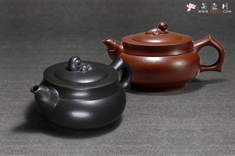 紫砂壶图片：行云流水 - 宜兴紫砂壶网