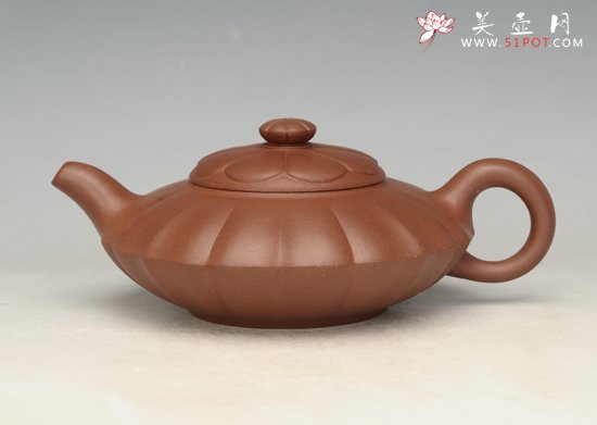 紫砂壶图片：莲花 - 宜兴紫砂壶网