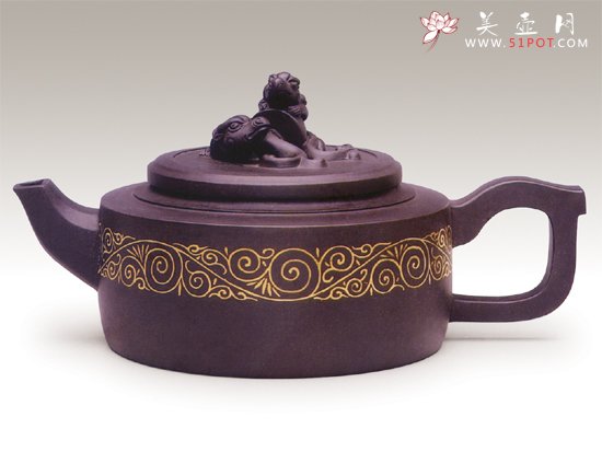 紫砂壶图片：螭龙楚韵 - 宜兴紫砂壶网