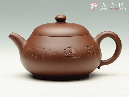 紫砂壶图片：高石瓢 - 宜兴紫砂壶网