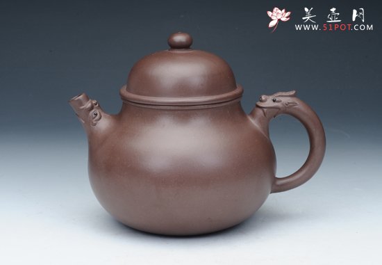 紫砂壶图片：龙天壶 - 宜兴紫砂壶网