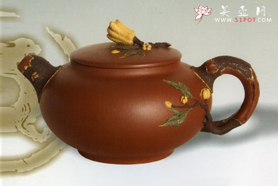 紫砂壶图片：佛缘壶 - 宜兴紫砂壶网