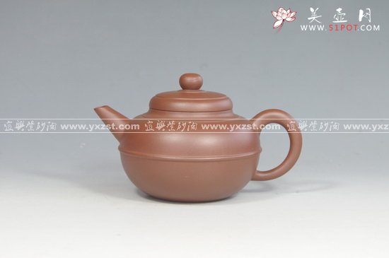 紫砂壶图片：腰线水平 - 宜兴紫砂壶网