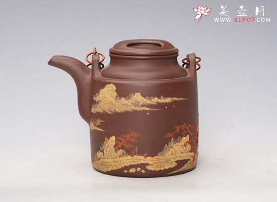 紫砂壶图片：洋桶 - 宜兴紫砂壶网