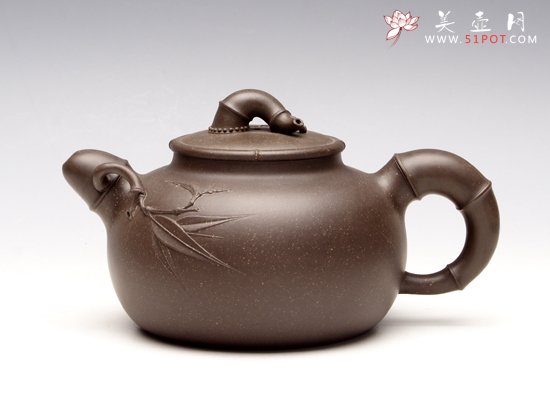 紫砂壶图片：竹趣 - 宜兴紫砂壶网