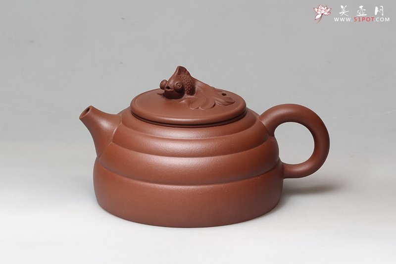 紫砂壶图片：鱼乐 - 宜兴紫砂壶网