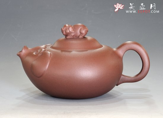 紫砂壶图片：母子情深 - 宜兴紫砂壶网