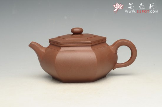 紫砂壶图片：大彬六方 - 宜兴紫砂壶网