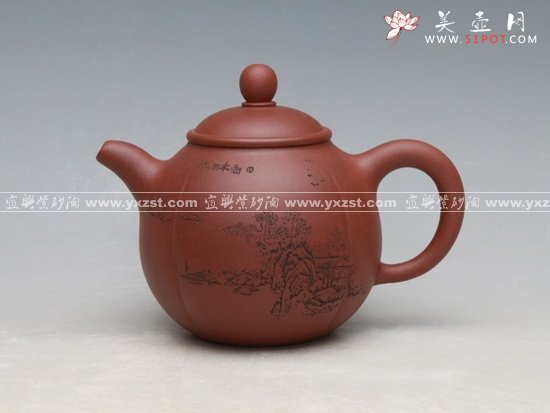 紫砂壶图片：东篱菊大 - 宜兴紫砂壶网