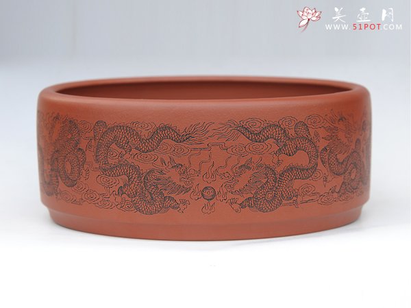 紫砂壶图片：陶刻水洗 - 宜兴紫砂壶网