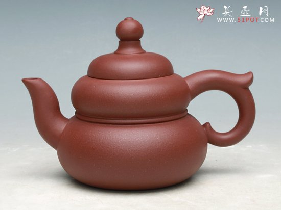 紫砂壶图片：葫韵壶 - 宜兴紫砂壶网