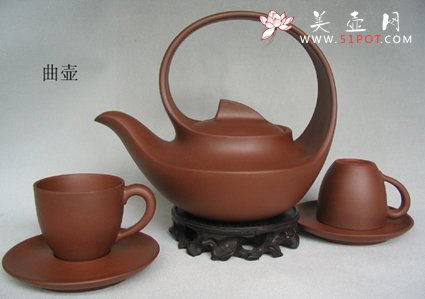 紫砂壶图片：曲 壶 - 宜兴紫砂壶网