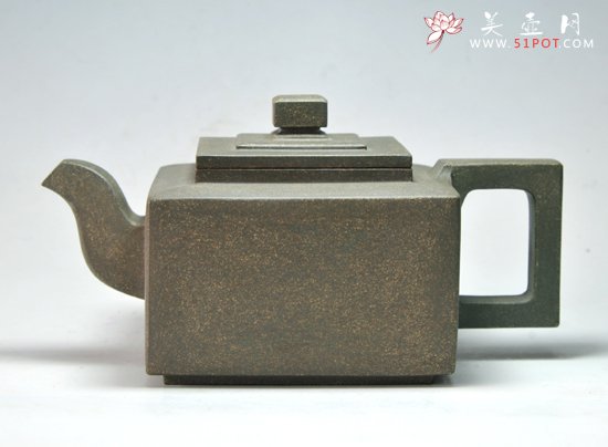 紫砂壶图片：方壶 - 宜兴紫砂壶网