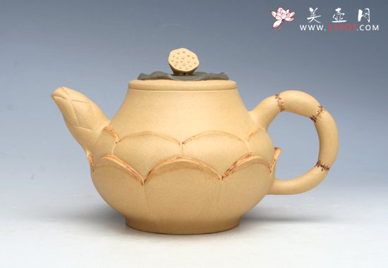 紫砂壶图片：翠莲壶 - 宜兴紫砂壶网